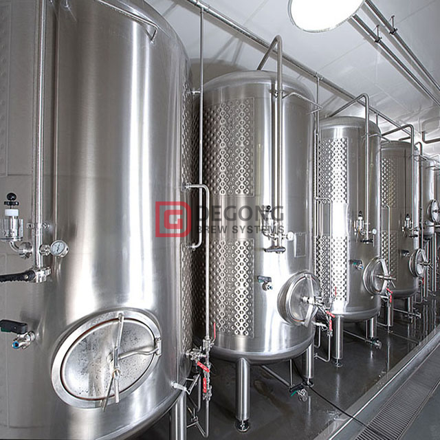 기술 맥주 냉각 재킷 스테인리스 양조 탱크를위한 Customizable 2000L 맥주 발효 작용 탱크