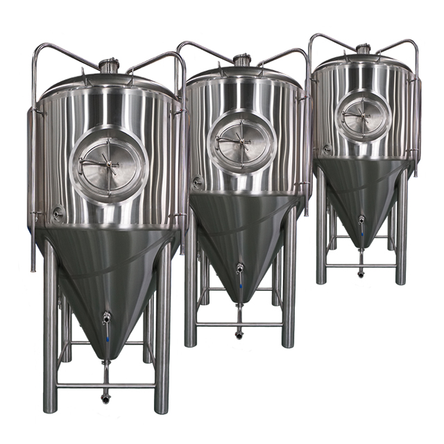 10BBL 보조개 재킷 스테인리스 기술 맥주 발효 작용 탱크