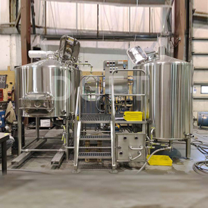 10BBL 주문 보조개 재킷 증기는 기계 / 라인을 만드는 산업 사용한 맥주를 가열했습니다