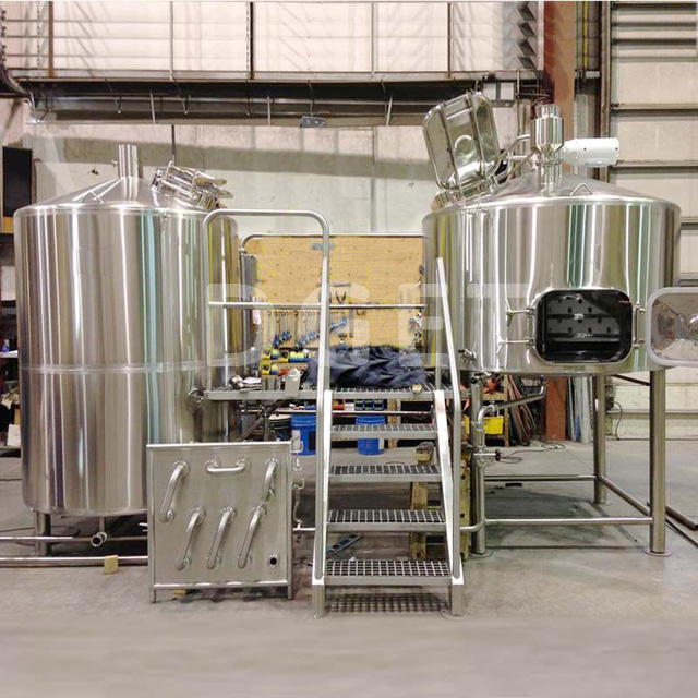10BBL 주문 보조개 재킷 증기는 기계 / 라인을 만드는 산업 사용한 맥주를 가열했습니다