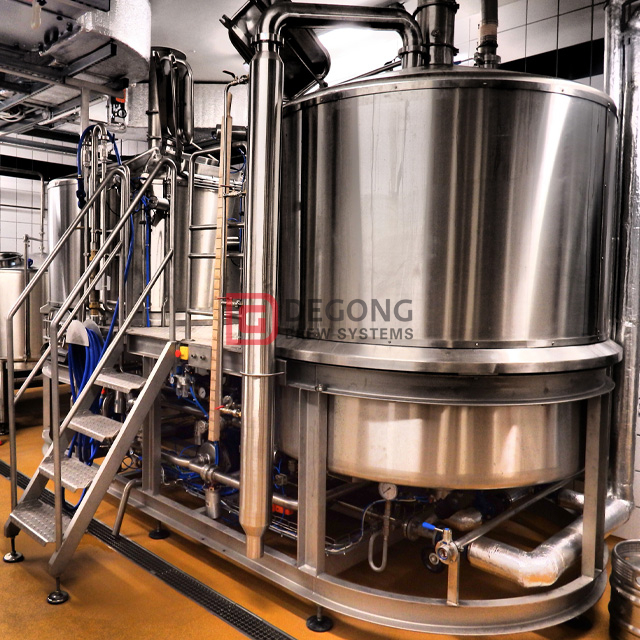 증기 난방 맥주 양조장 mashing 체계를 가진 7BBL 스테인리스 맥주 양조 장비