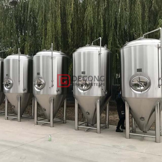 2000L 보조개 재킷 자동적 인 Stainles 판매를위한 강철 맥주 양조 발효 작용 탱크