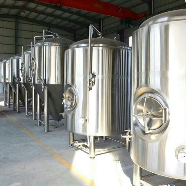1000L 2 3 배 양조장 상업적인 사용 된 맥주 생산 설비