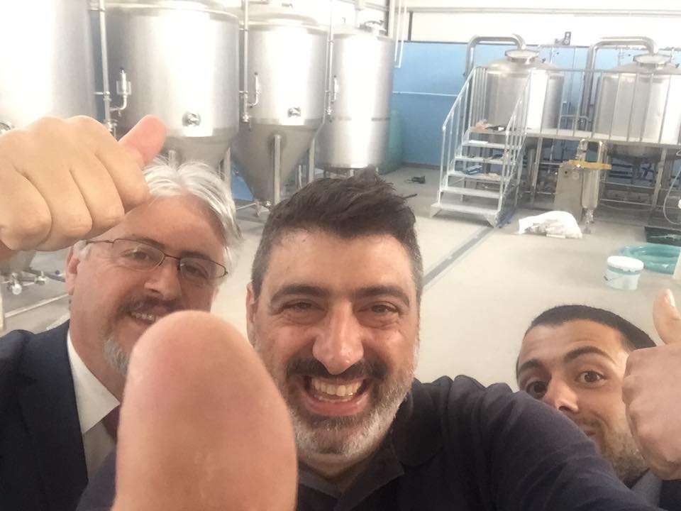 이탈리아에 1000L 맥주 양조 시스템 설치