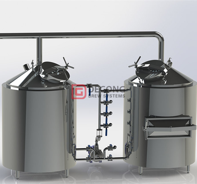5BBL 상업 2/3 용기 공예 맥주 양조 장비 매쉬 툰 판매