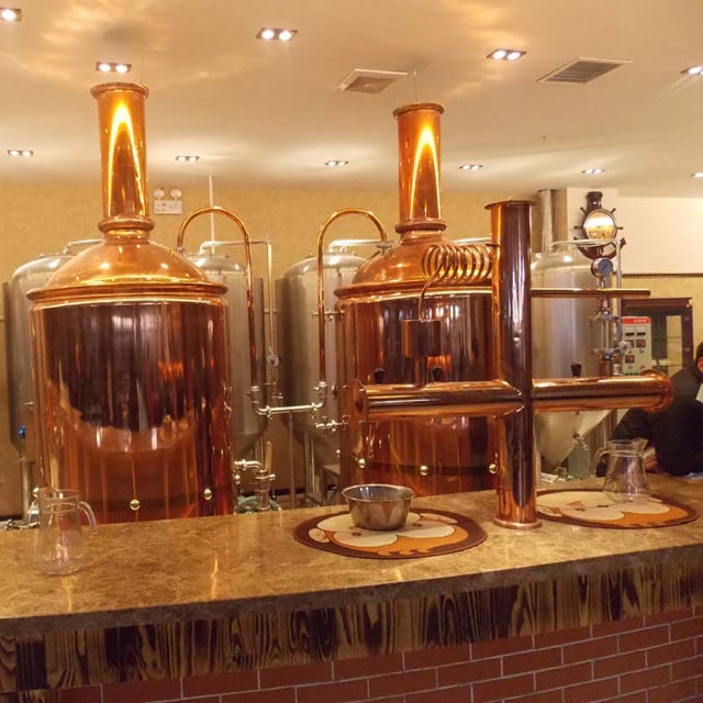 300L Brewpub / 레스토랑은 구리 양조장 장비 완전한 가정 맥주 양조 장비를 사용했습니다