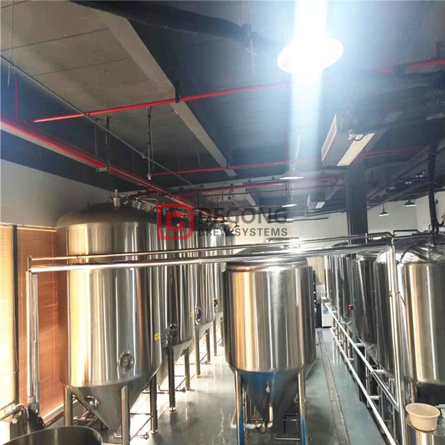 1000L 판매를위한 산업 자동화 된 2 용기 기술 맥주 양조 장비
