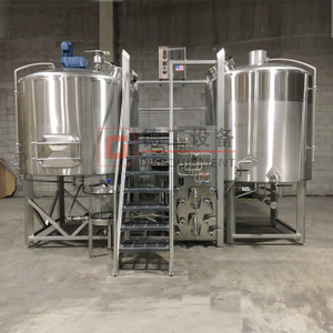 10BBL 증기 난방 3 개의 배 맥주 Brewhosue 상업적인 이용 된 완전한 양조장 장비