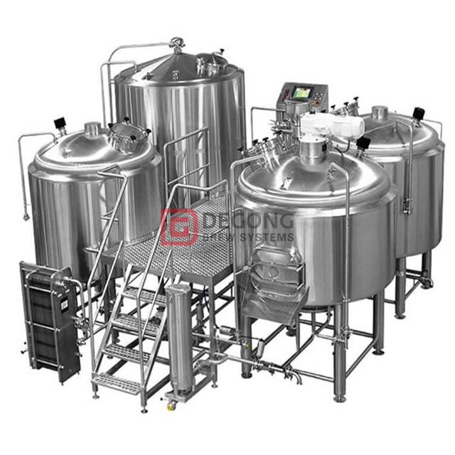 10BBL / 20BBL 상업적인 양조 장비 CE / TUV 인증 두 배 벽 작은 / 중간 / 대형 양조장 장비 판매
