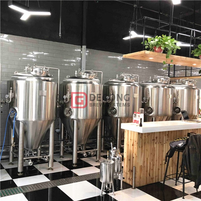 1000L 판매를위한 산업 자동화 된 2 용기 기술 맥주 양조 장비