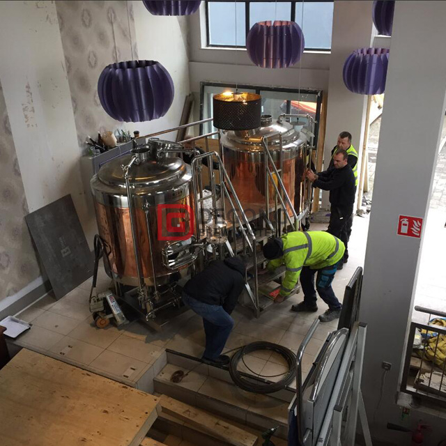 10HL 사용자 정의 자동 최고의 맥주 양조 장비 용품 완벽한 구리 양조 시스템 Brewpub 레스토랑