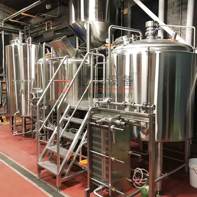 10BBL 증기 난방 3 개의 배 맥주 Brewhosue 상업적인 이용 된 완전한 양조장 장비