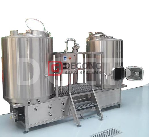 500L 양조장 맥주 양조장 Equpiment 식물은 세륨 증명서를 가진 맥주 매싱 체계를 사용했습니다