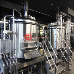 Electric & steam 난방을 가진 5BBL 기술 맥주 양조장 Stailess 강철 마이크로 맥주 양조 장비