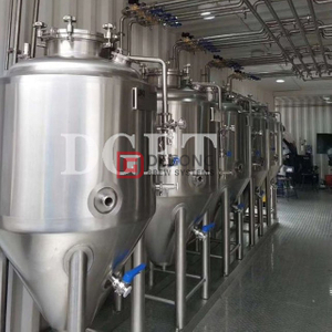기술 맥주 세계적인 인기를위한 두 배 재킷 300L 발효 작용 배 수동 Unitank