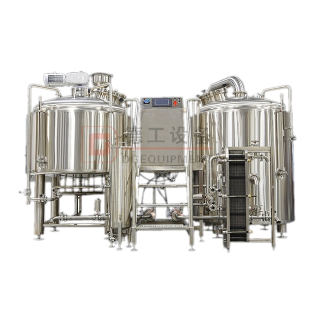 5BBL 대중 음식점은 판매를위한 마이크로 양조장 스테인리스 2/3/4의 배 맥주 매싱 장비를 사용했습니다